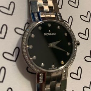 MOVADO Women's Swiss Diamond Stainless Steel Watch